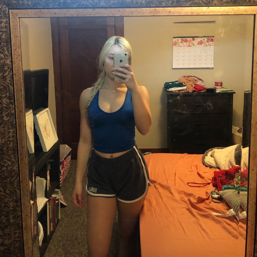 shein crop top 💙
